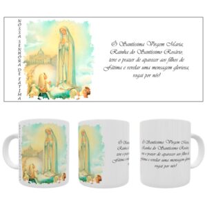 Caneca Católica - Nossa Senhora de Fátima - #1 (1)