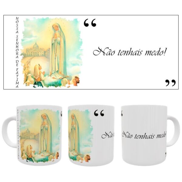 Caneca Católica - Nossa Senhora de Fátima - #2 (1)