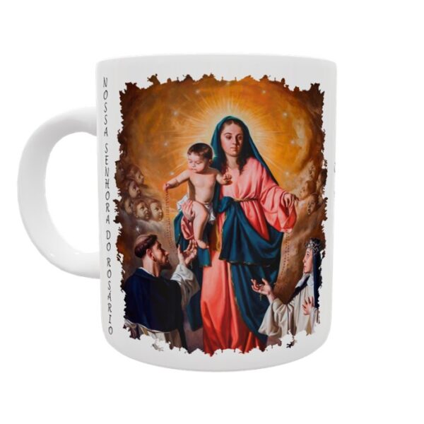 Caneca Católica - Nossa Senhora do Rosário - #1 - 2