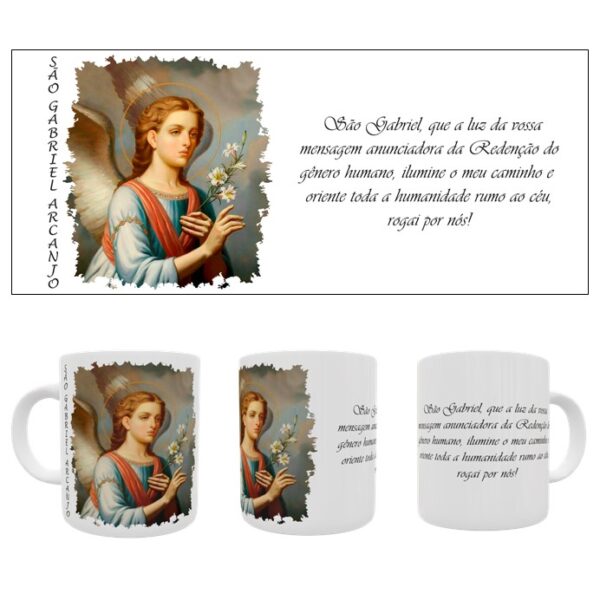 Caneca Católica - São Gabriel Arcanjo - #1 (1)