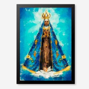 Quadro Decorativo Católico - Nossa Senhora Aparecida - #1 (1)