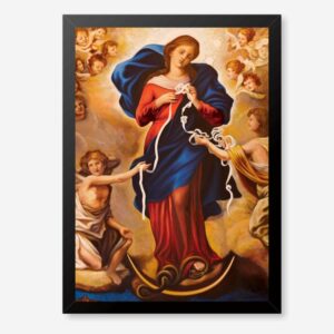 Quadro Decorativo Católico - Nossa Senhora Desatadora dos Nós - #1 (1)